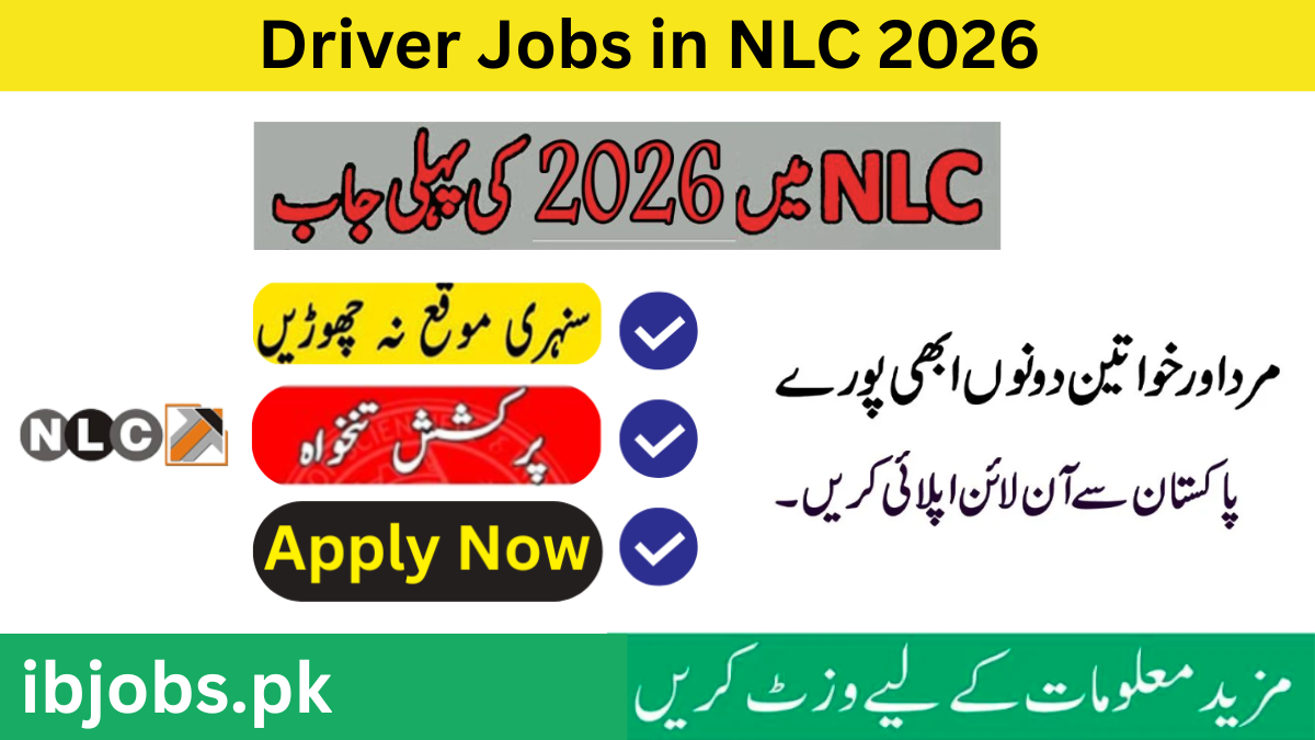 National Logistics Corporation NLC Jobs 2026 – Apply for Driver Jobs in Pakistan
