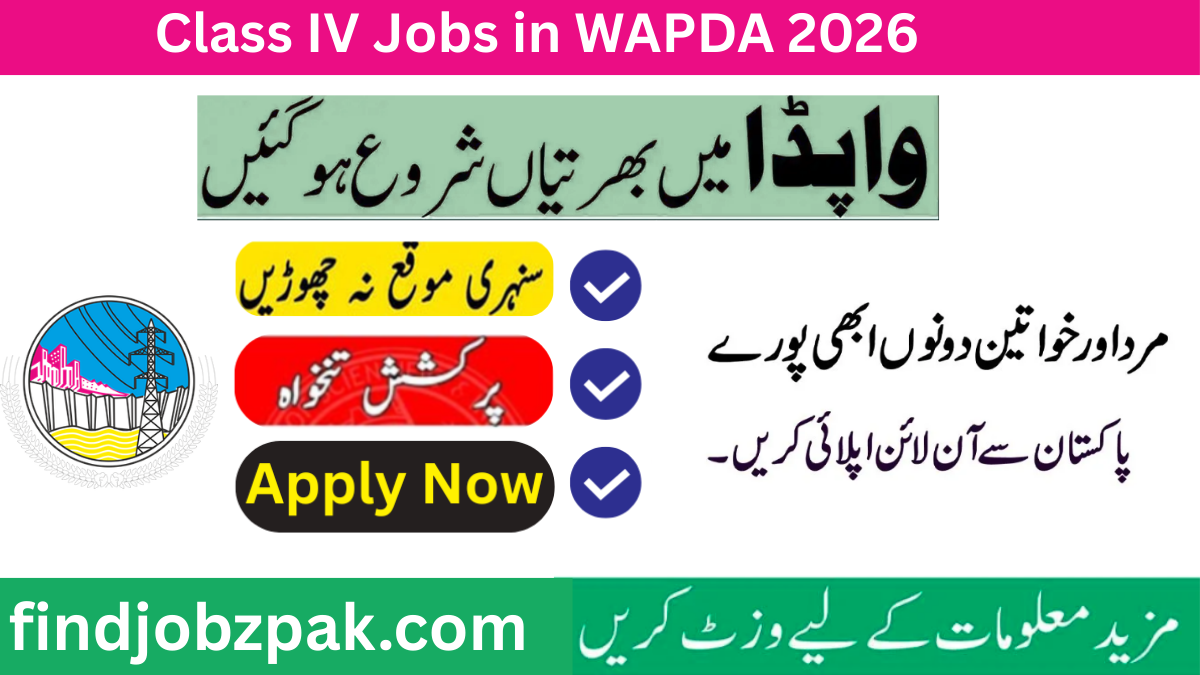 WAPDA Matric Base Jobs 2026 Online Apply – Latest Advertisement, Eligibility & Application Process