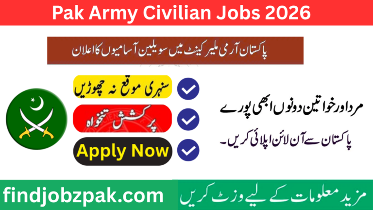 Latest Pak Army Civilian Jobs 2026 – Station Supply Depot ASC Malir