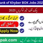 Bank of Khyber BOK Jobs 2026 – Online Apply at www.bok.com.pk