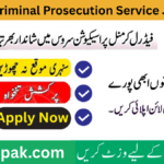 Federal Criminal Prosecution Service Jobs 2026 – Online Apply via NJP | Last Date